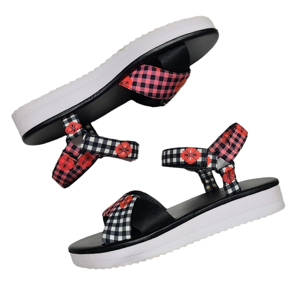 kate spade Shoes - Kate Spade Dotty Ankle Strap Platform Sandals *ALTERED